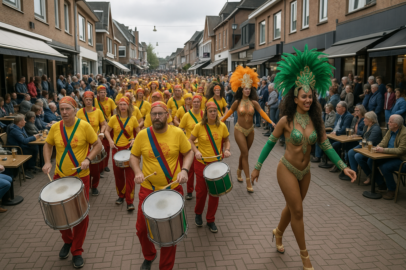 Internationaal Sambafestival op 14 juni in centrum van Groesbeek